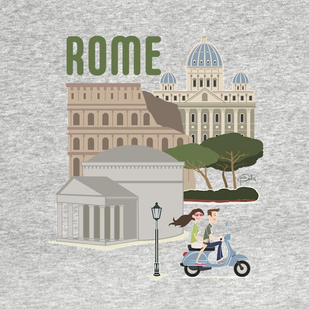 Romin' around Rome by PatrickScullin